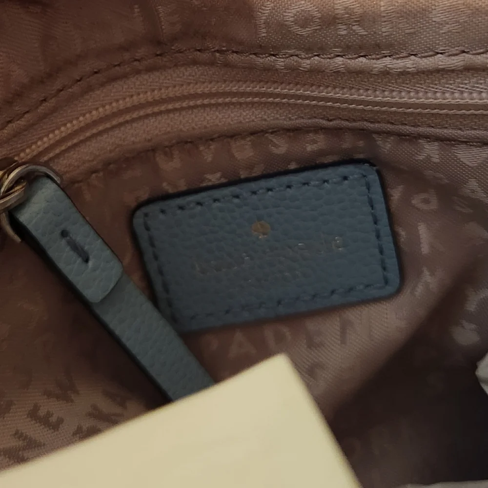 Kate Spade Patterson Drive Medium Maisie Crossbody Bag -‎ Blue Dawn Leather
